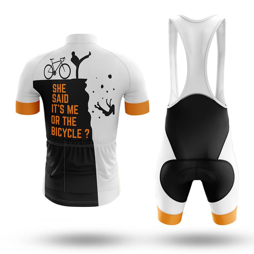 It's Me or The Bicycle Men's Short Sleeve Cycling Kit | Rsscsports