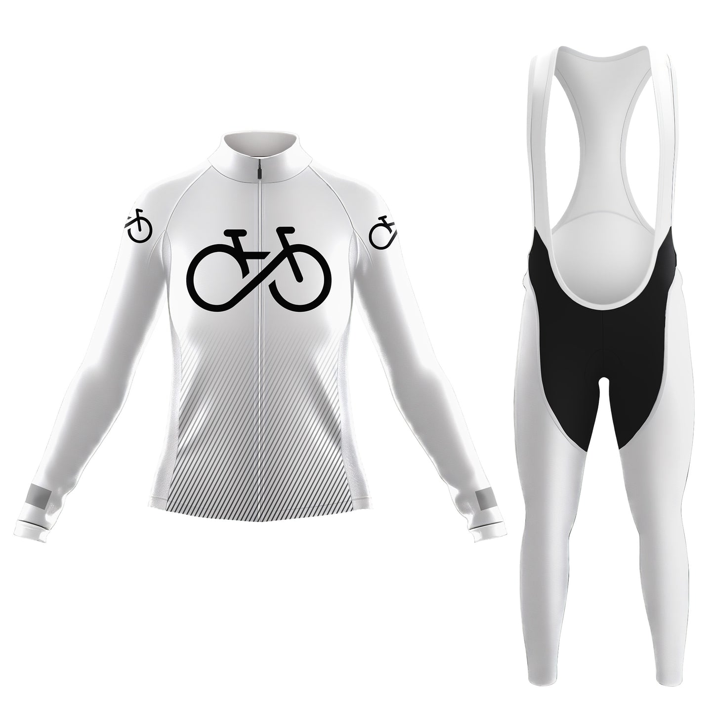 Bike Forever Women's Long Sleeve Cycling Kit