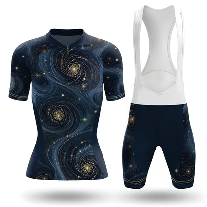 Stellar Galaxy Women's Short Sleeve Cycling Kit
