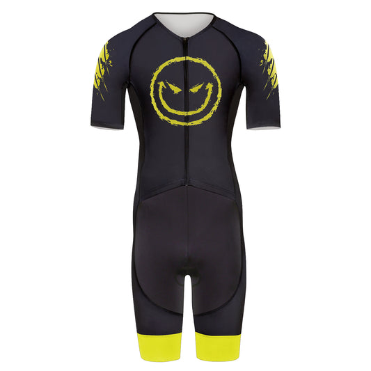 Evil Smile Face Men's Triathlon Suit