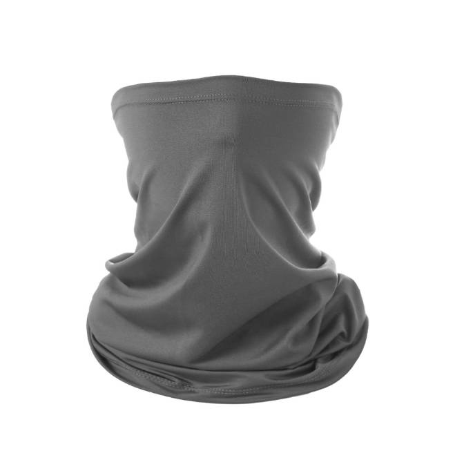 Dark Gray Faceguard Anti Pollution Scarf Face Cover