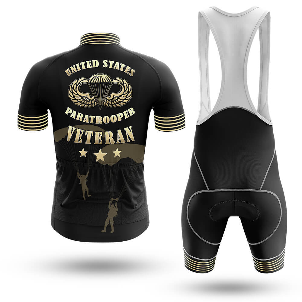 U.S Paratrooper Veteran Men's Short Sleeve Cycling Kit | Rsscsports