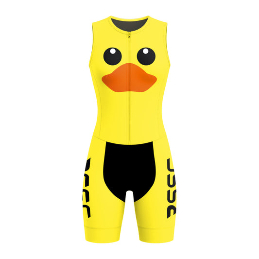 Yellow Duck Women's Sleeveless Triathlon Suit