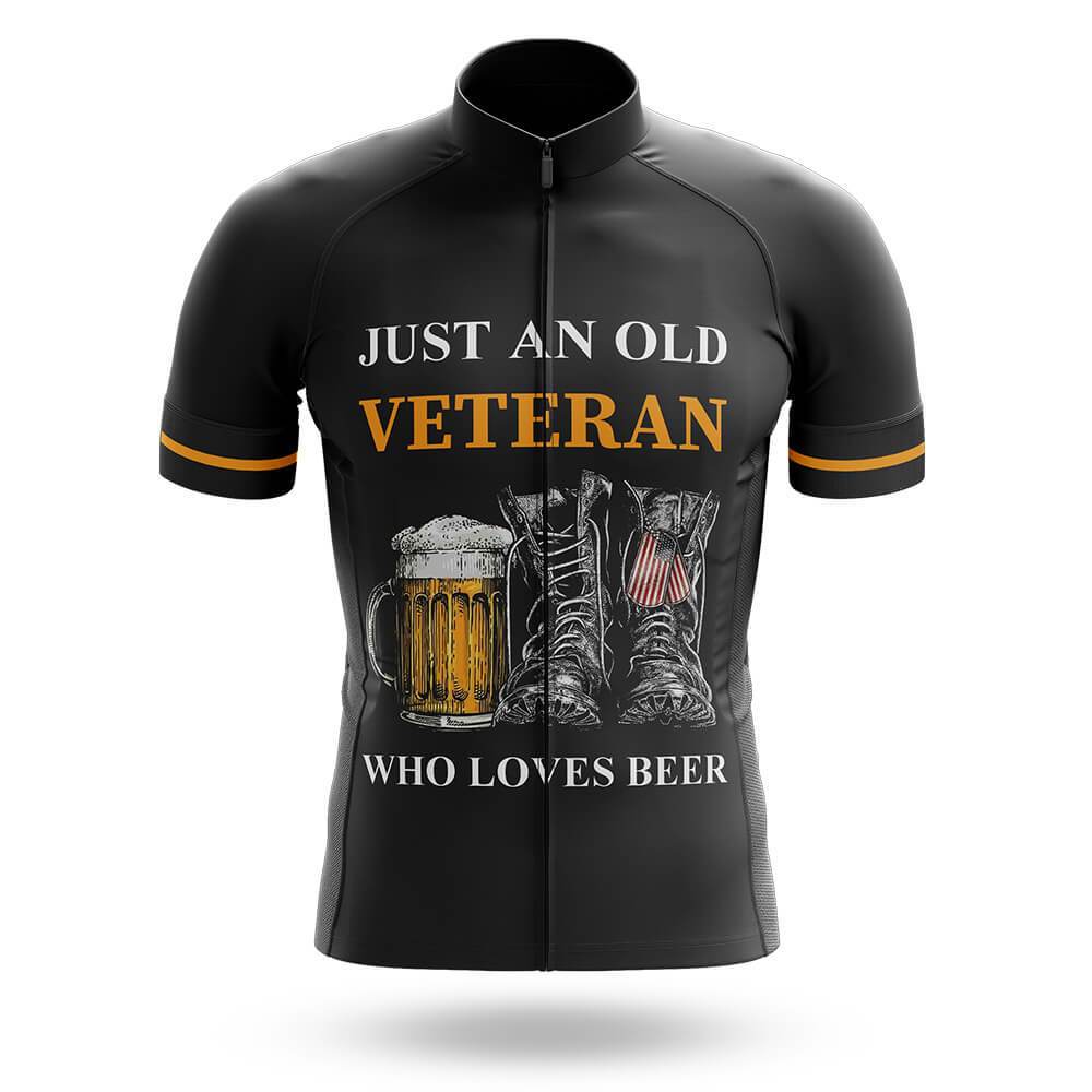 A Veteran Loves Beer Men's Short Sleeve Cycling Kit | Rsscsports