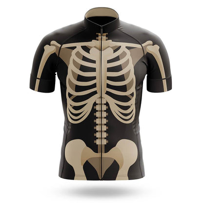 Retro Skeleton Men's Short Sleeve Cycling Kit | Rsscsports