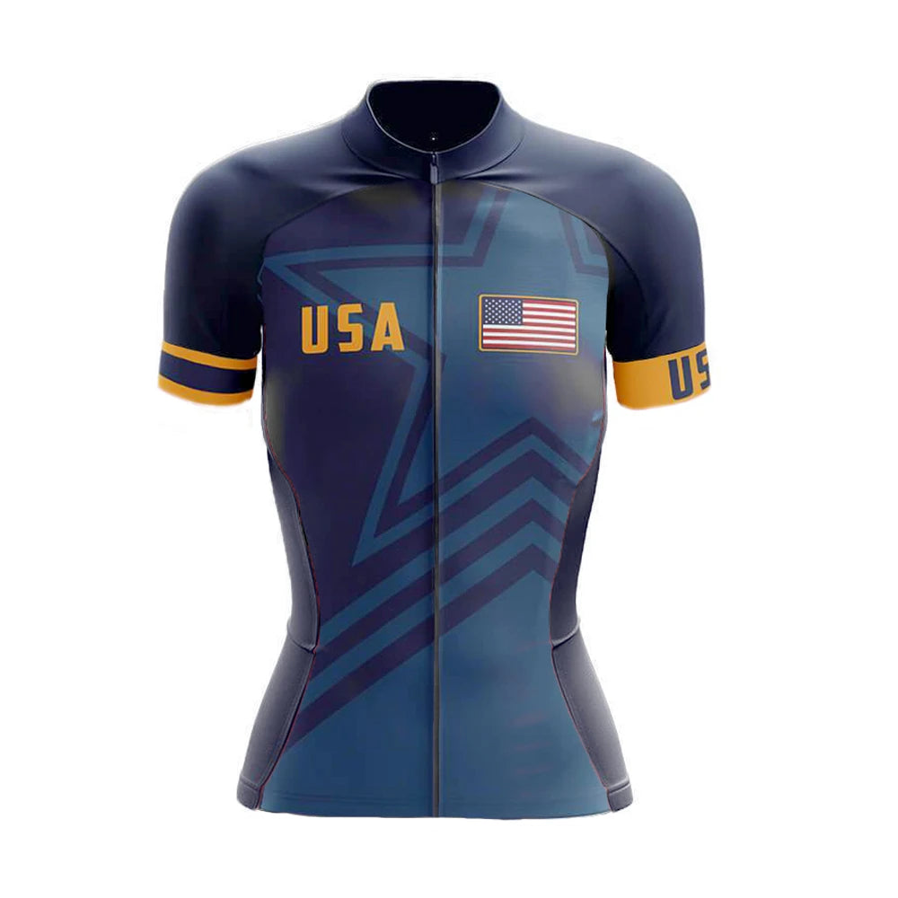 USA Women's Short Sleeve Cycling Kit | Rsscsports