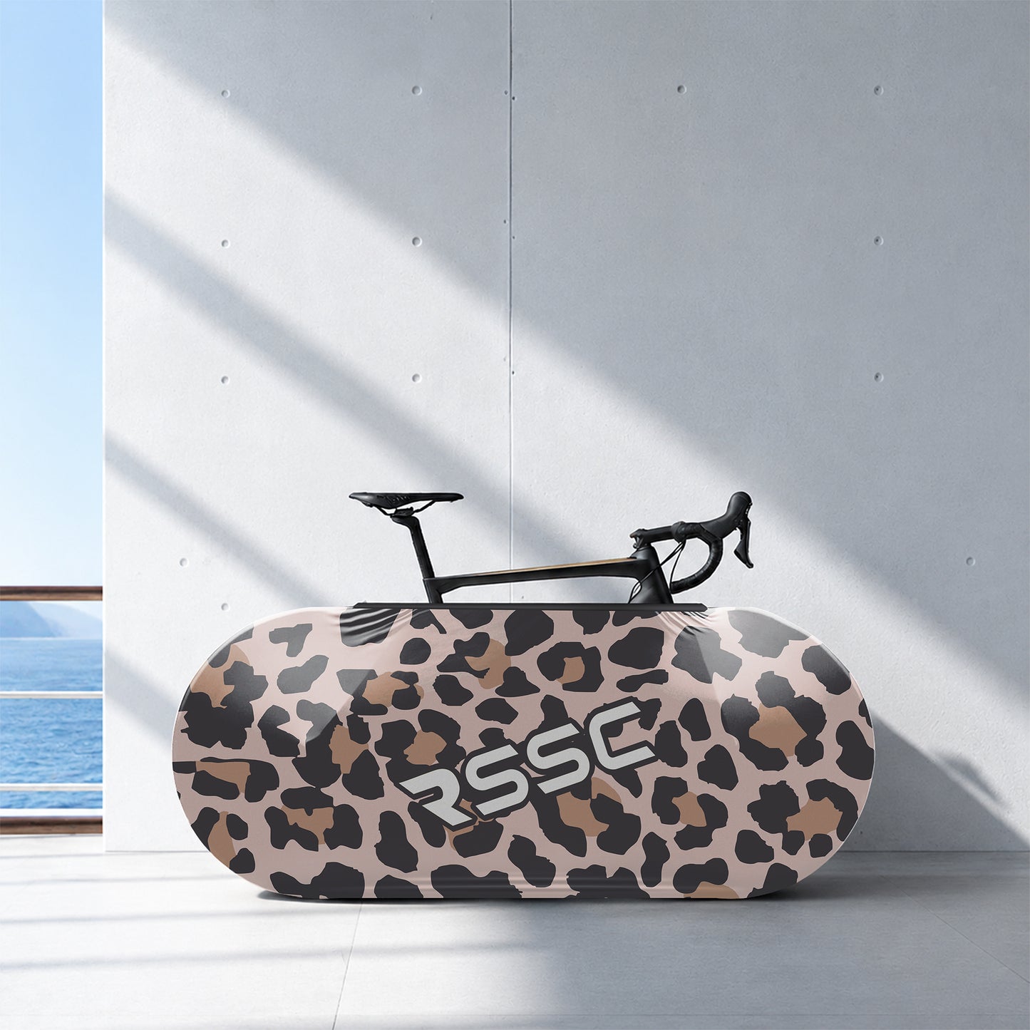 Leopard Bicycle Wheels Cover
