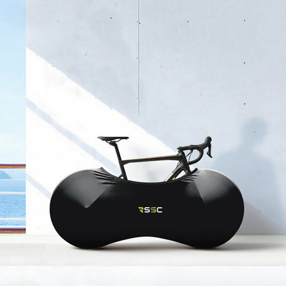 RSSC Classic Black Bicycle Wheels Cover