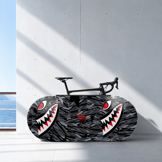 Classic Shark Bicycle Wheels Cover