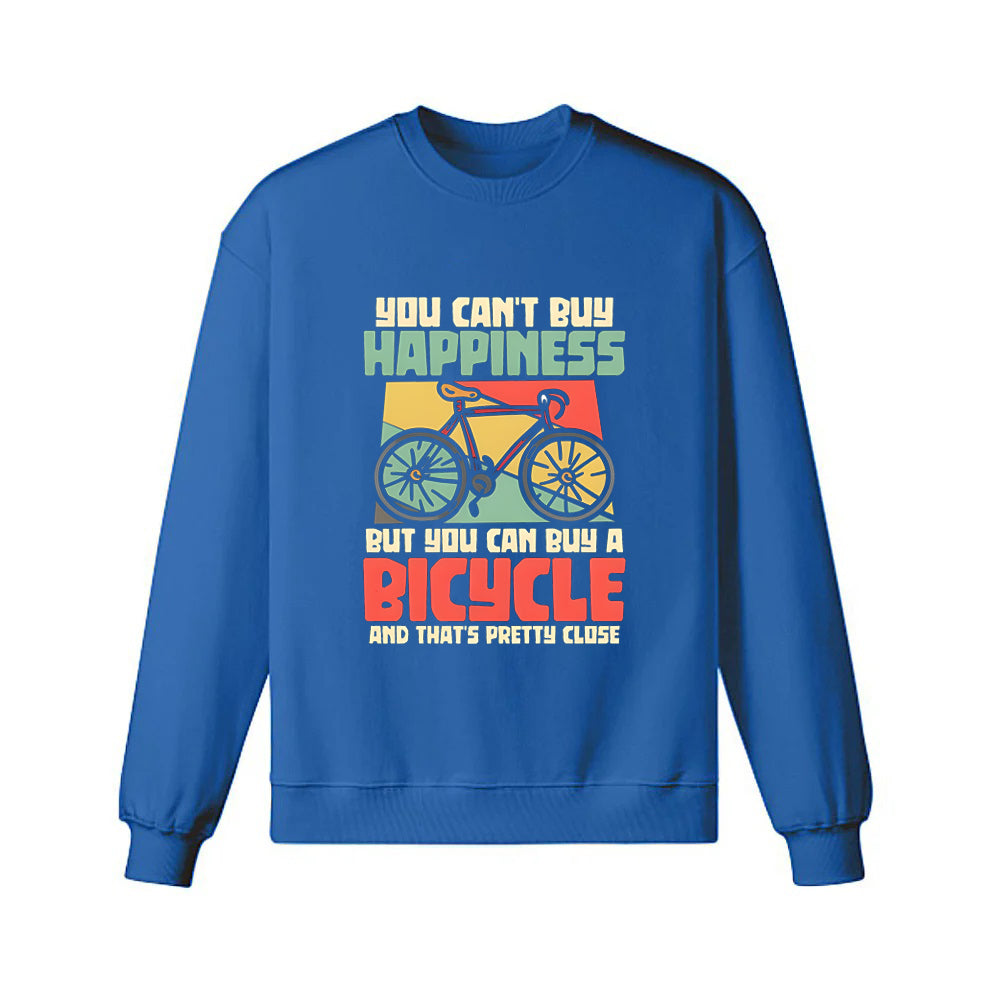 Sweat-shirt cycliste buveur de café