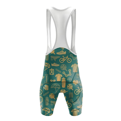 Bicycle Equipment Pattern Women's Short Sleeve Cycling Kit
