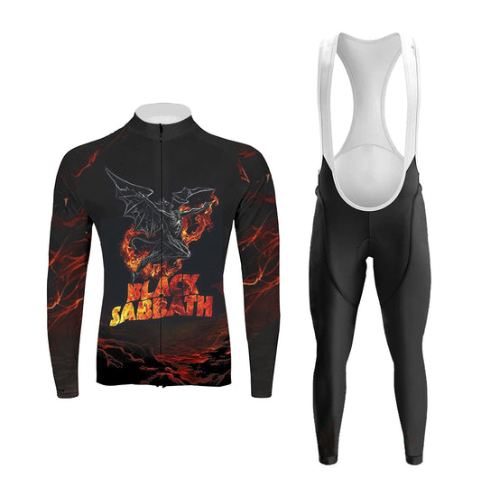 Black Sabbath Men's Long Sleeve Cycling Kit