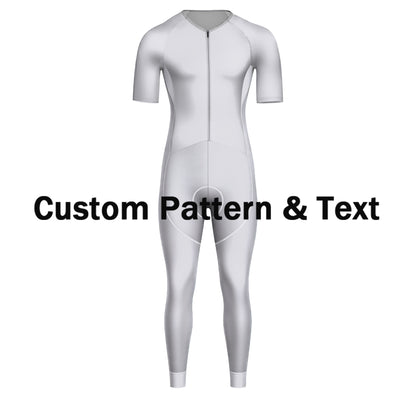 Custom Men's Short Sleeve Triathlon Suit