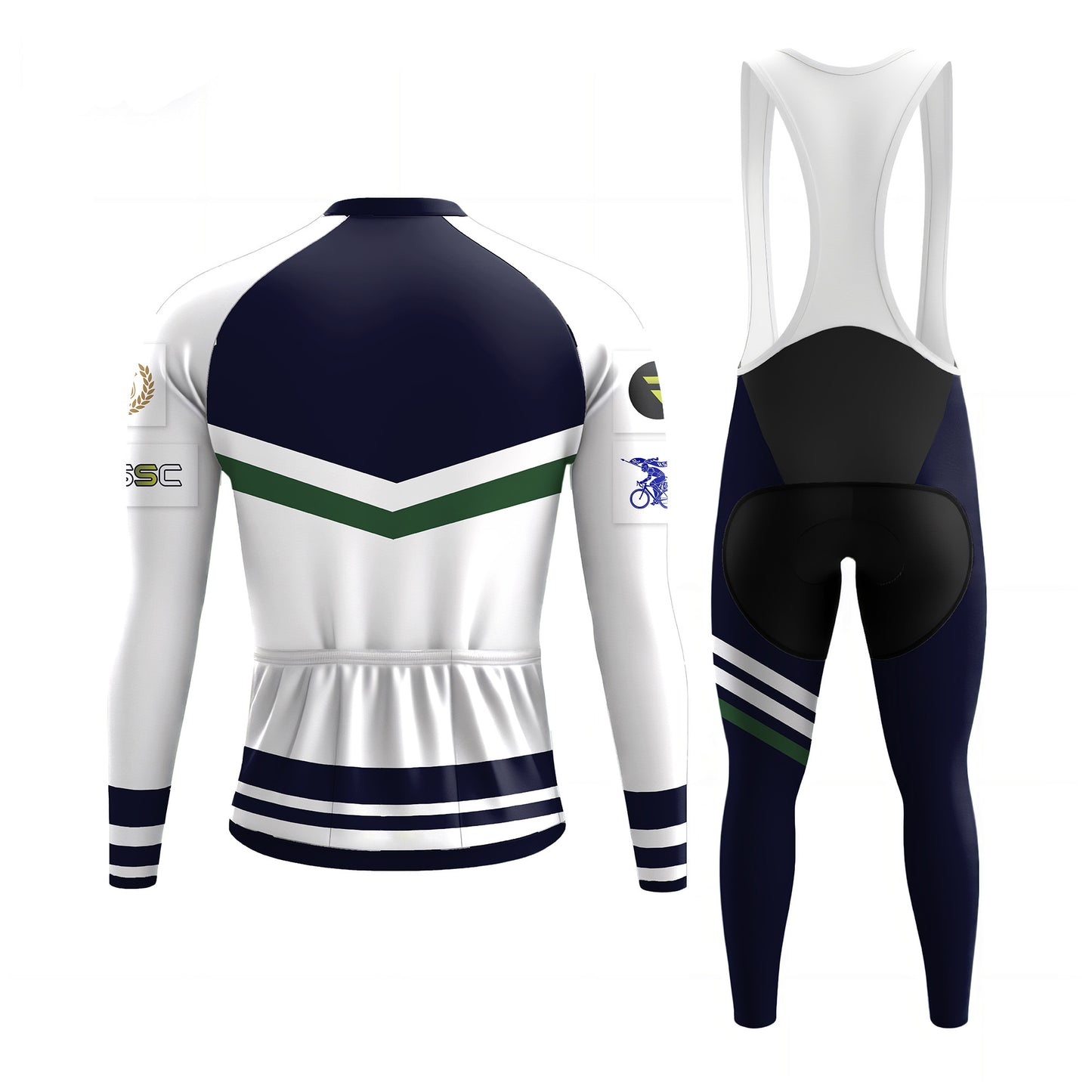 The Coastal Sprint Men's Long Sleeve Cycling Kit
