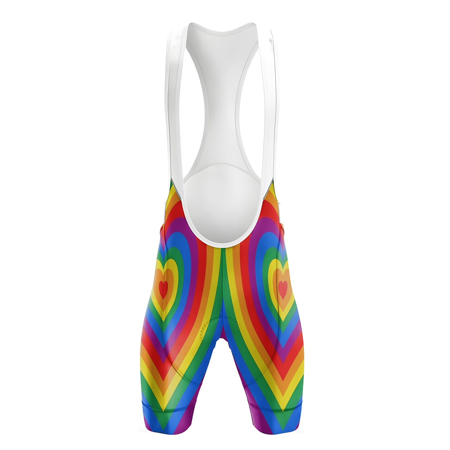 Rainbow Hearts Women's Short Sleeve Cycling Kit