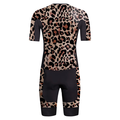 Leopard Men's Triathlon Suit