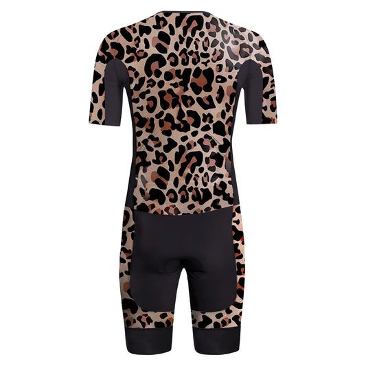 Leopard Men's Triathlon Suit