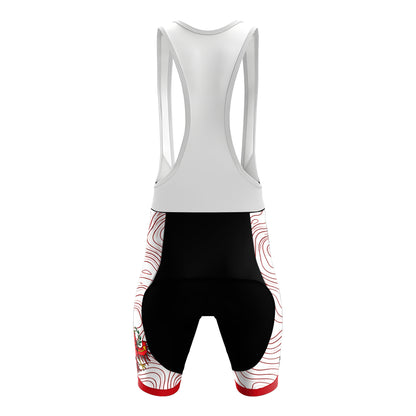 Kurzarm-Radtrikot für Herren „Belgian Surrealismus“