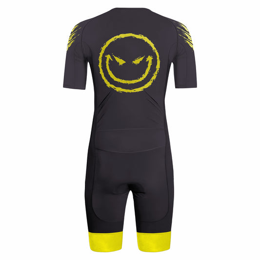 Evil Smile Face Men's Triathlon Suit