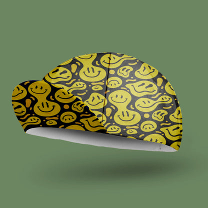 Smiley Face Cycling Cap