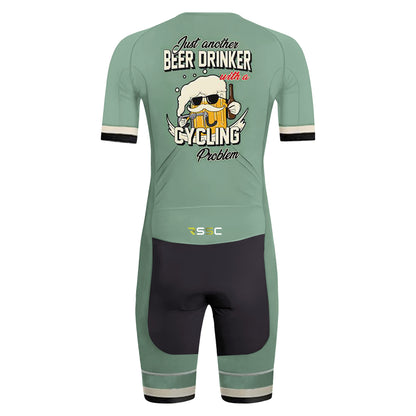 A Beer Drinker Men's Triathlon Suit