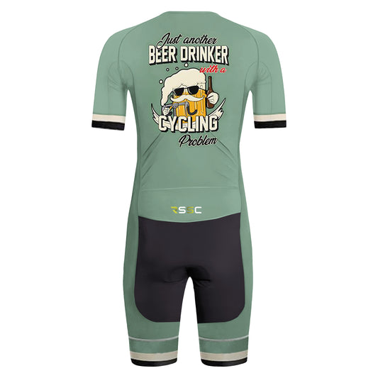 A Beer Drinker Men's Triathlon Suit