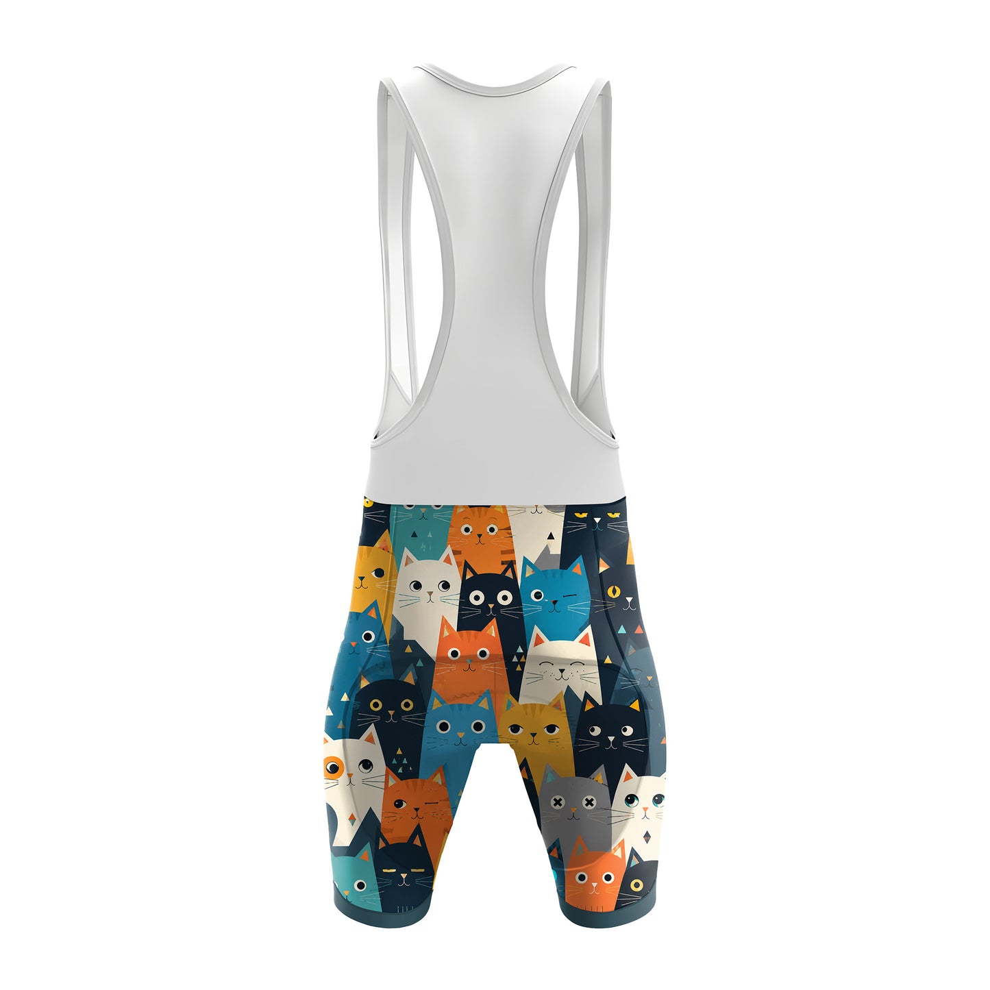 Cartoon Cat Women's Short Sleeve Cycling Kit