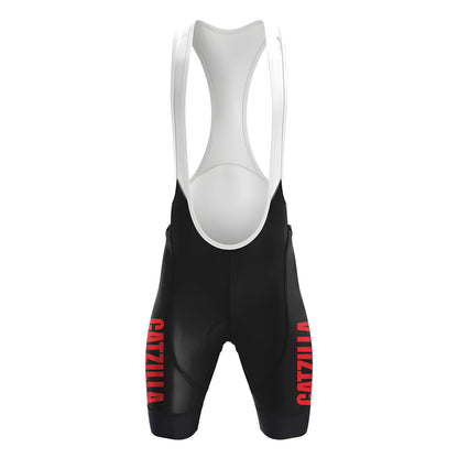 cat gatzilla Men's Short Sleeve Cycling Kit