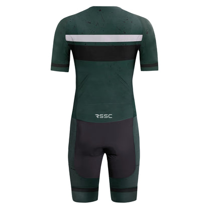 Deep Green Men's Triathlon Suit