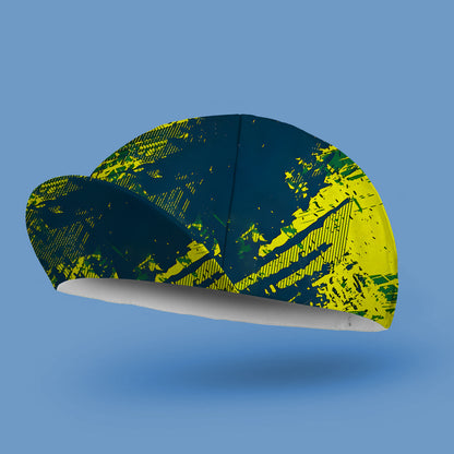 Yellow Texture Cycling Cap