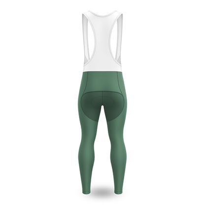 Conjunto ciclista de manga larga para hombre Matón elegante verde
