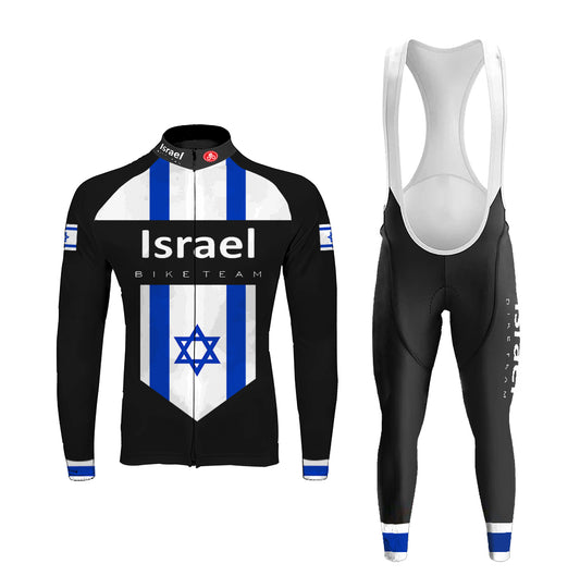 ISRAEL CYCLING MOUNTAIN Men's Long Sleeve Cycling Kit