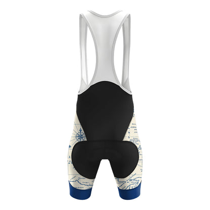 Vintage Chart Rider Men's Short Sleeve Cycling Kit