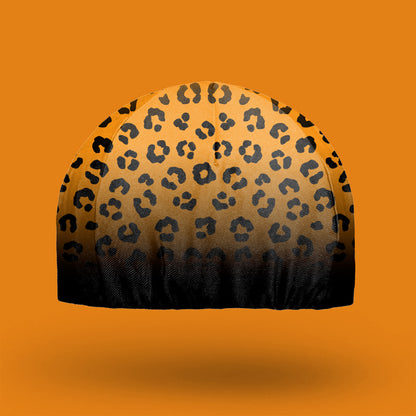 Wild Leopard Gradient Cycling Cap