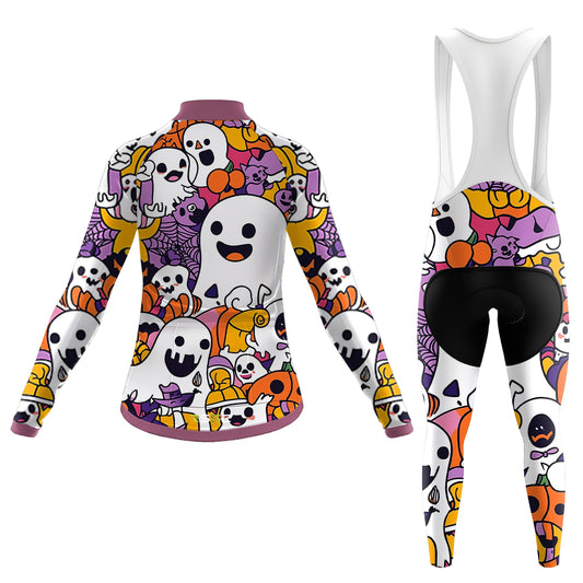And She Lived Happily Langarm-Radsport-Set für Damen 