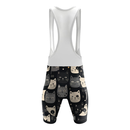 Happy Emoticon Cat Men's Cycling Kit