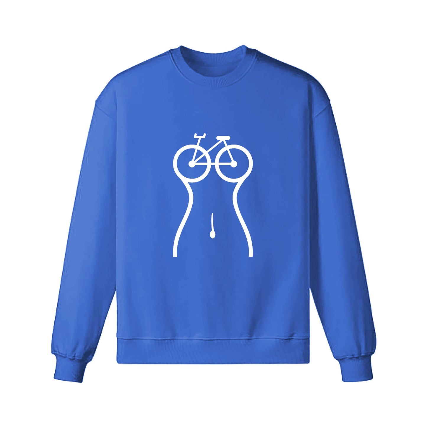 Sweat-shirt cycliste buveur de café