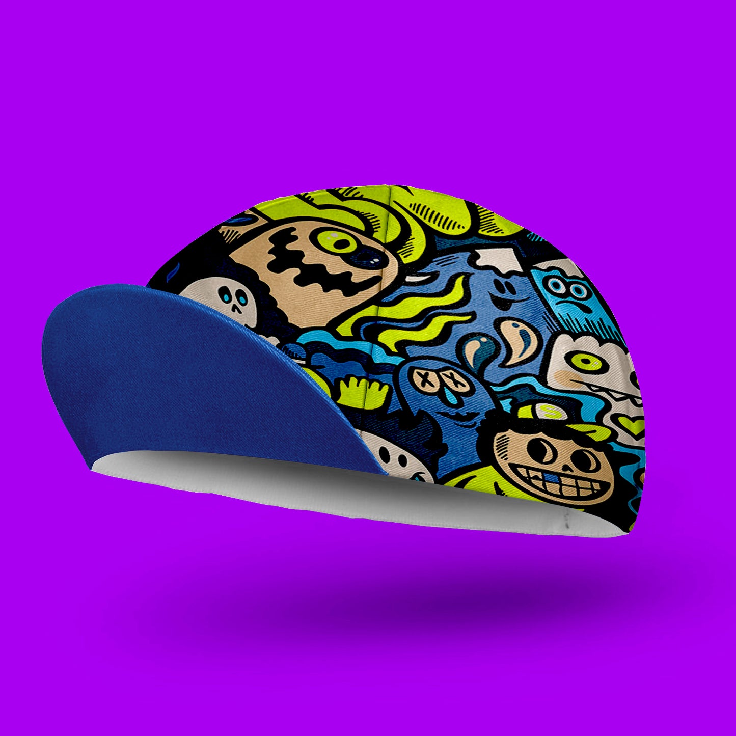 Graffiti illustration Cycling Cap