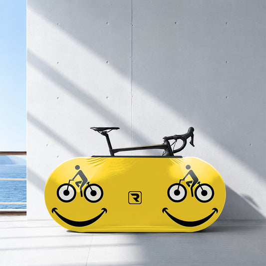 Happy Biking Bicycle Wheels Cover