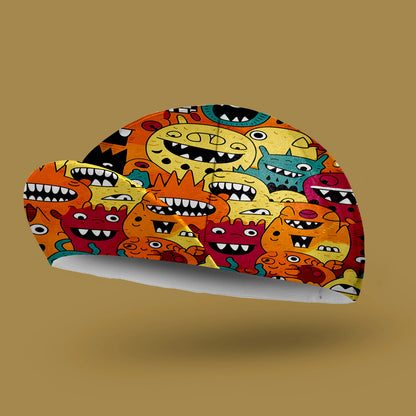 Teeth Cartoon Monster Cycling Cap