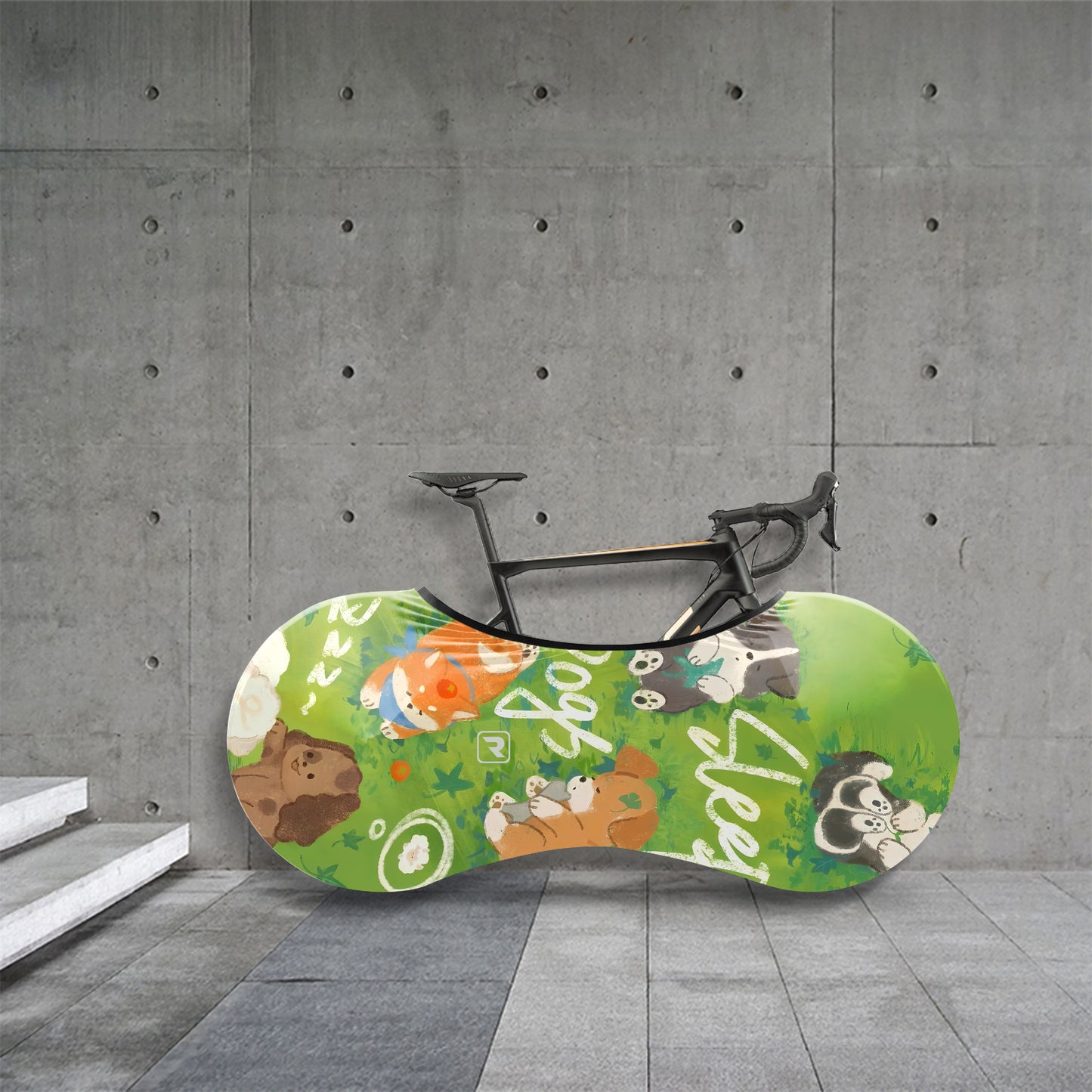 Sleep Dogs Bicycle Wheels Cover