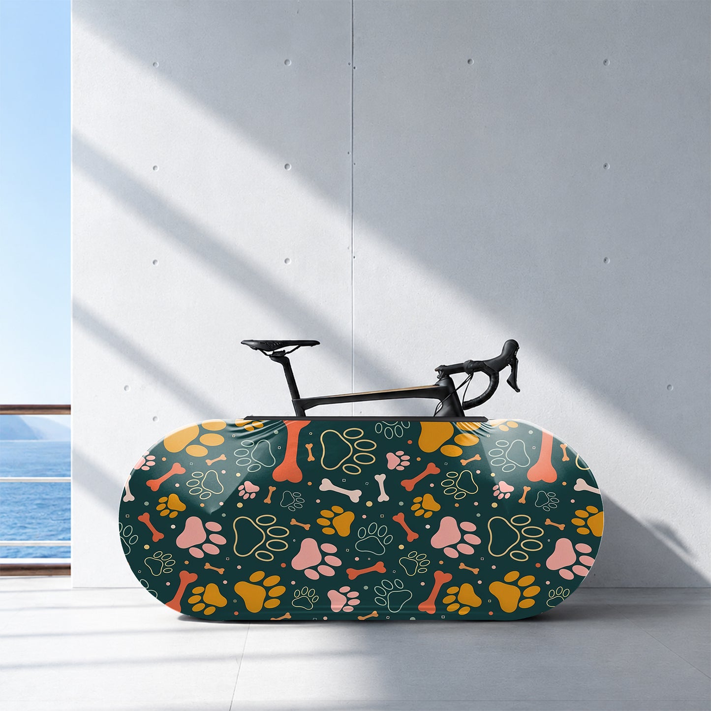 Dog Lover Bicycle Wheels Cover