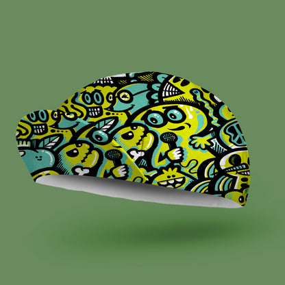 Green Man Cycling Cap