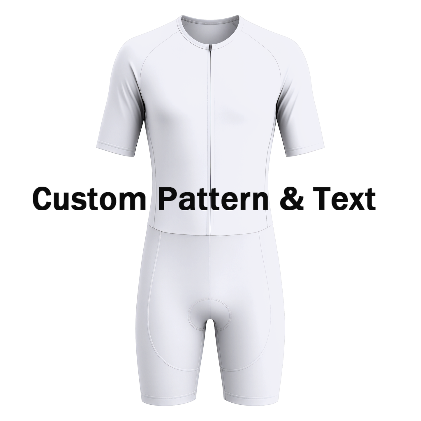Custom Men's Short Sleeve Triathlon Suit