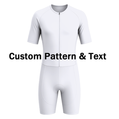 Custom Men's Short Sleeve Triathlon Suit