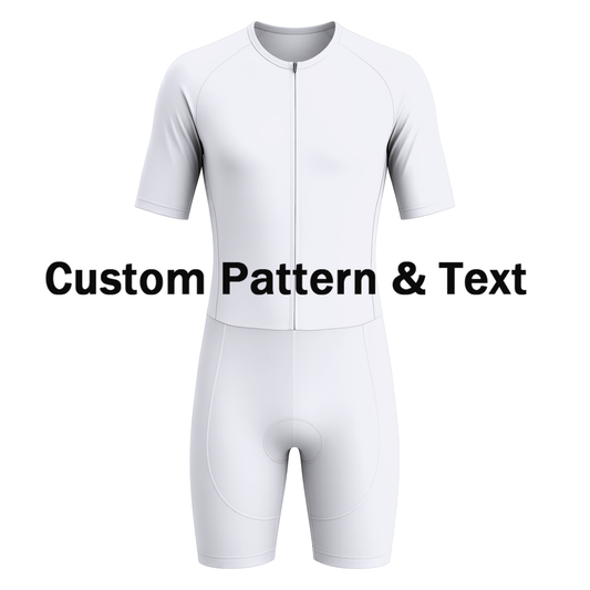 Custom Men's Short Sleeve Triathlon Suit