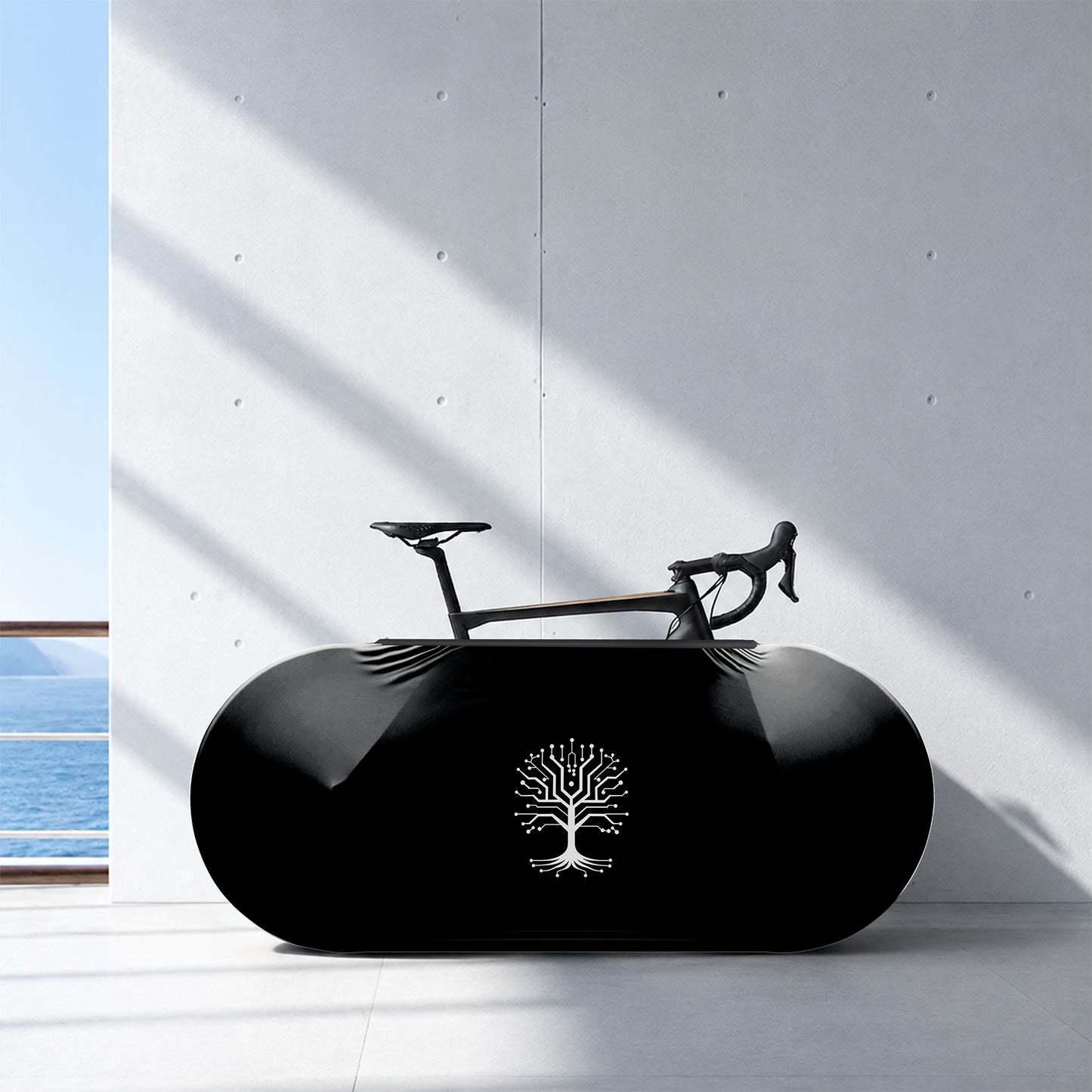 Technology Tree Bicycle Wheels Cover