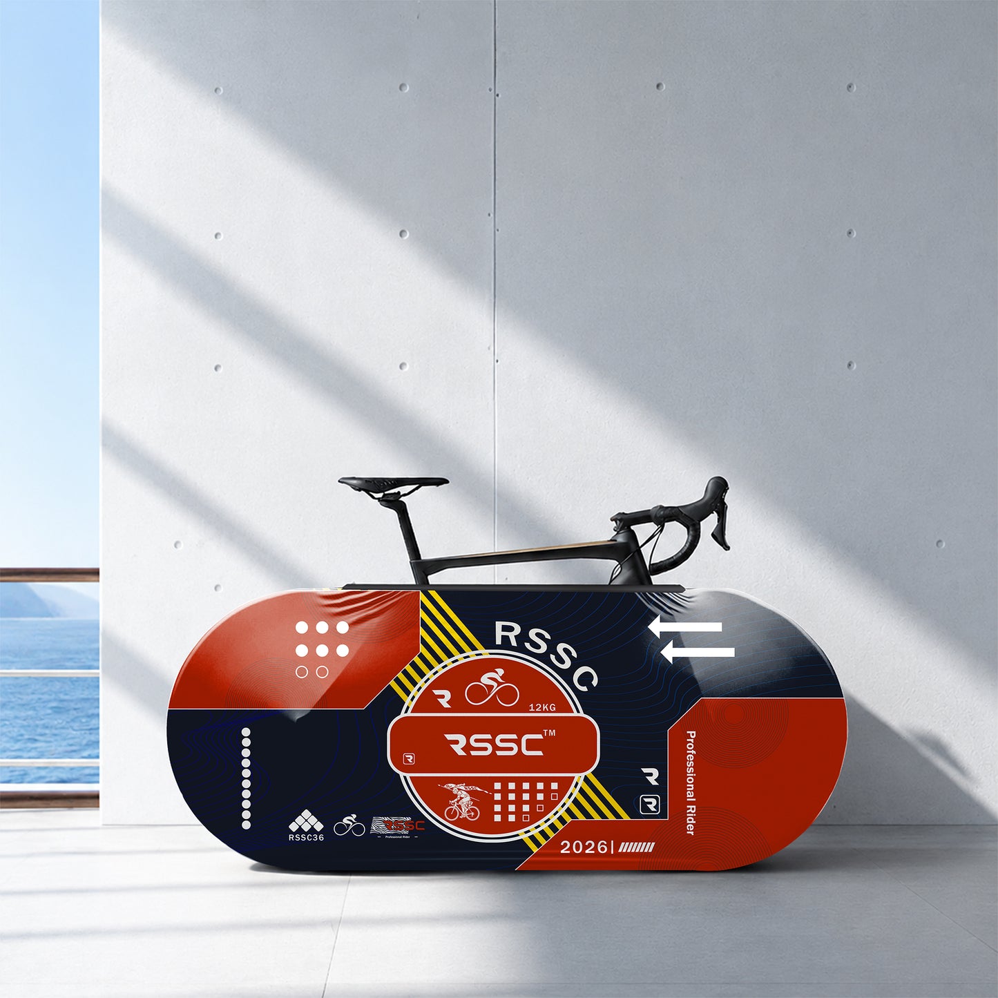 Rider Badge Bicycle Wheels Cover