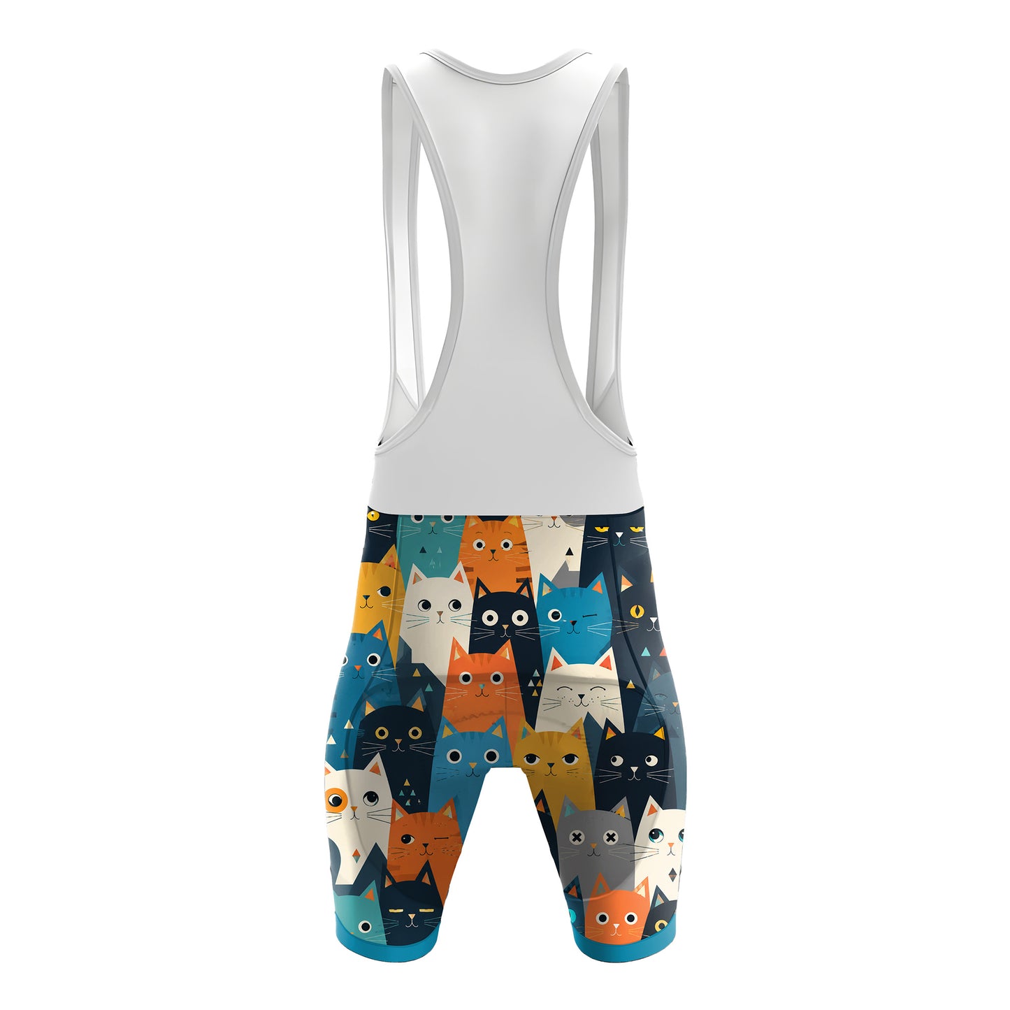 Cartoon Cat Men's Cycling Kit
