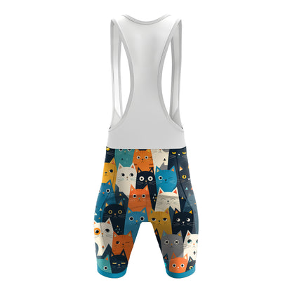 Cartoon Cat Men's Cycling Kit